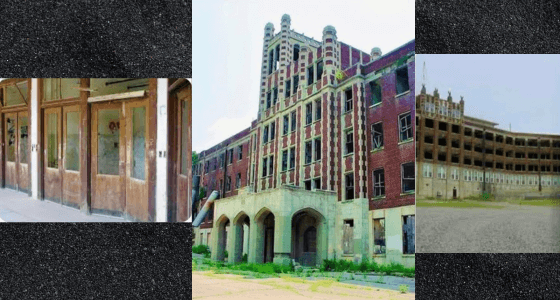 Entrances into Waverly Hill Sanitorium