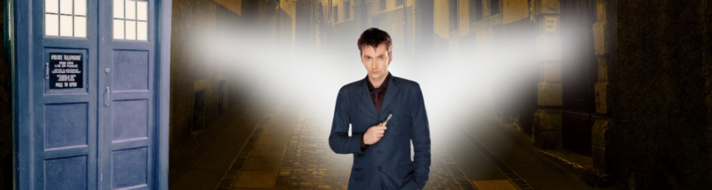 Conversation - Doctor 10 in Blue Suit