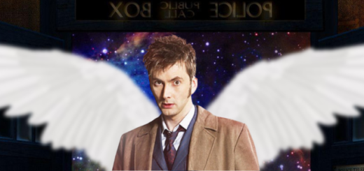 Doctor/Angel inside the TARDIS