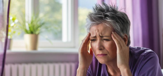 Migraine lady